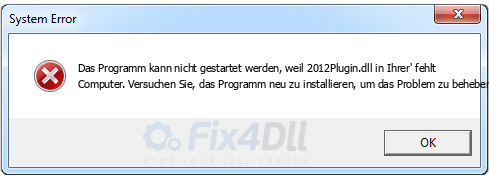 2012Plugin.dll fehlt