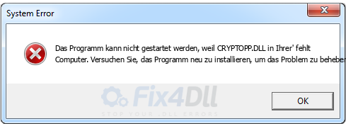 CRYPTOPP.DLL fehlt