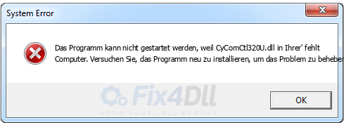 CyComCtl320U.dll fehlt