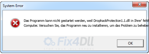 DrophackProtection1.1.dll fehlt