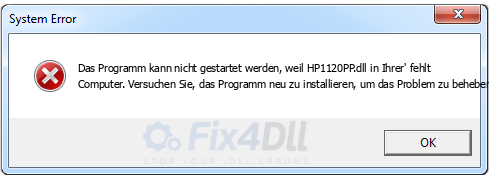 HP1120PP.dll fehlt