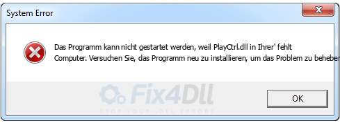 PlayCtrl.dll fehlt