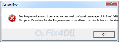 configurationmanager.dll fehlt