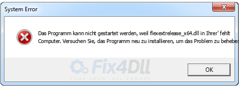 flexextrelease_x64.dll fehlt
